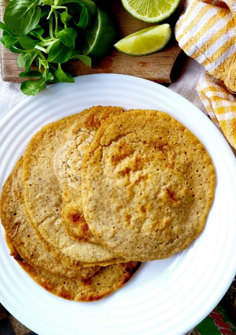 Corn Oat Tortillas Recipe | Vegan and Gluten-free